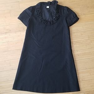 Black wool dress by J.Crew